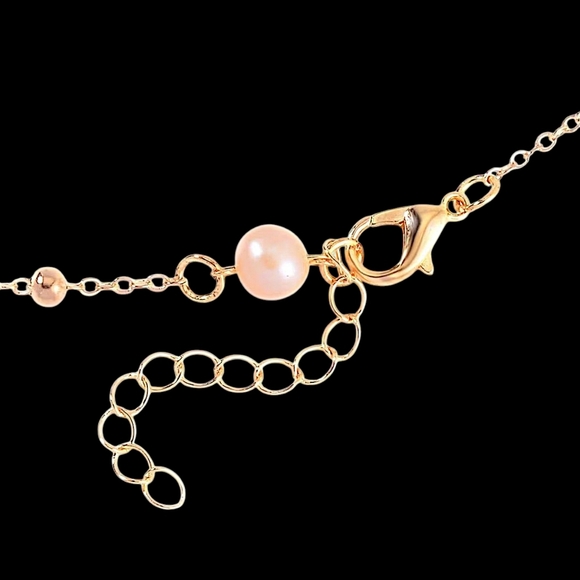 Multi Color Freshwater Pearl Necklace 22 Inches - Picture 3 of 3